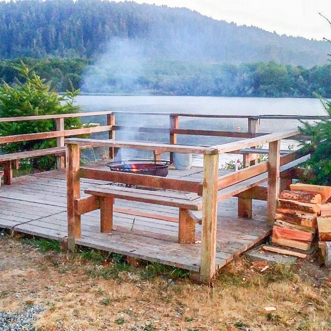 Riverview Cozy Home By The River Klamath Exteriör bild